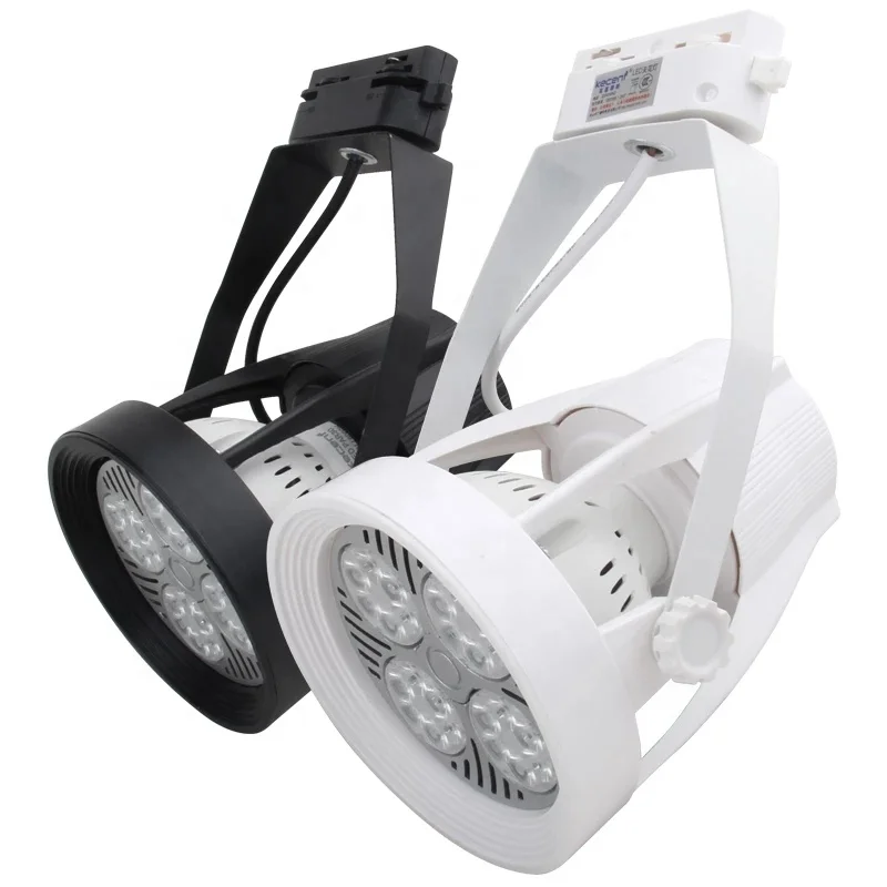 220V E27 PAR30 LED Lamp Bulb 35W Ultra Bright LED Light bulb Lampara Built-in Fan Cooling For Track Lighting Downlight Spotlight