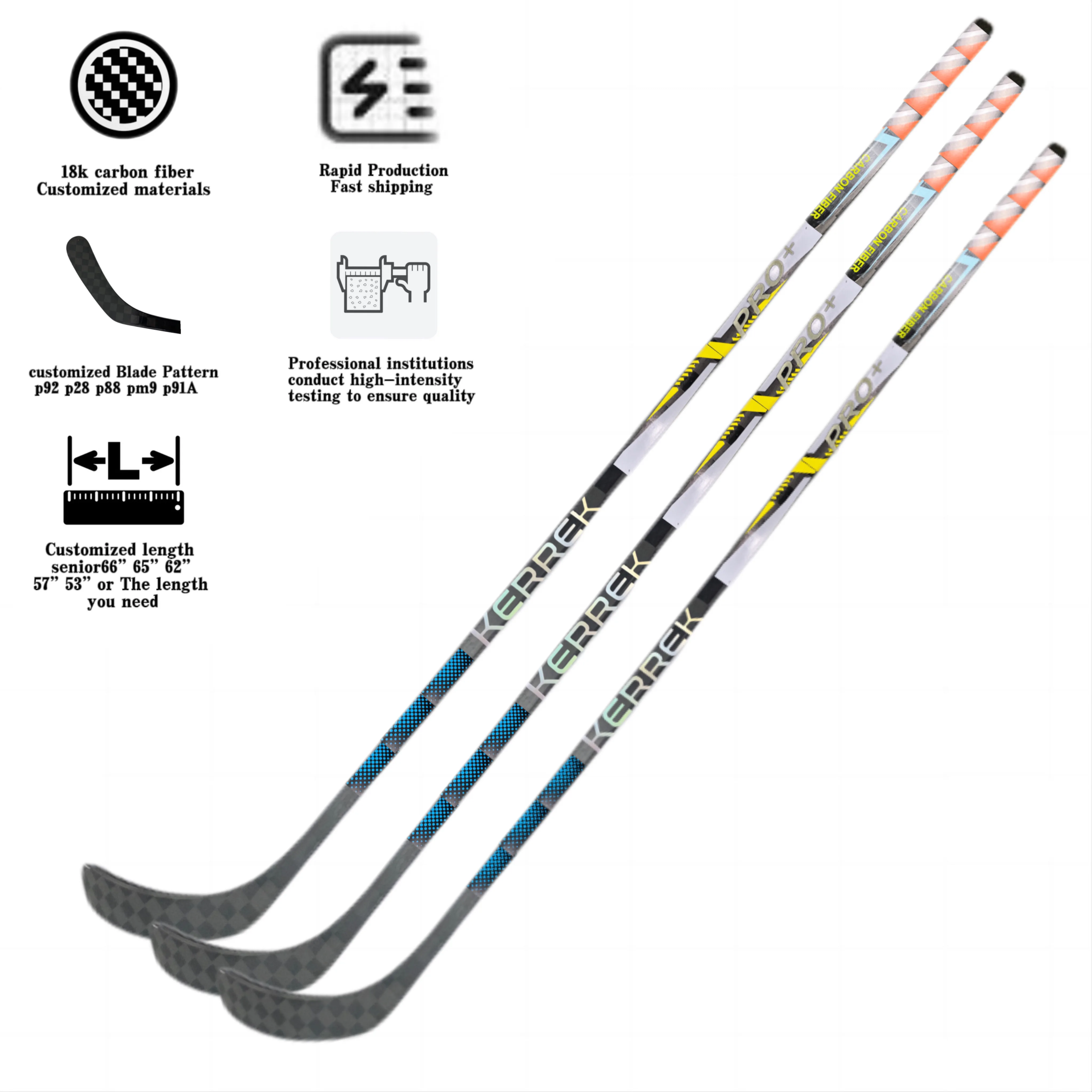 Лучшие дешевые китайские деревянные хоккейные клюшки на заказ, износостойкие Молодежные, оптовая продажа, большое количество стоковых клюшек на поле