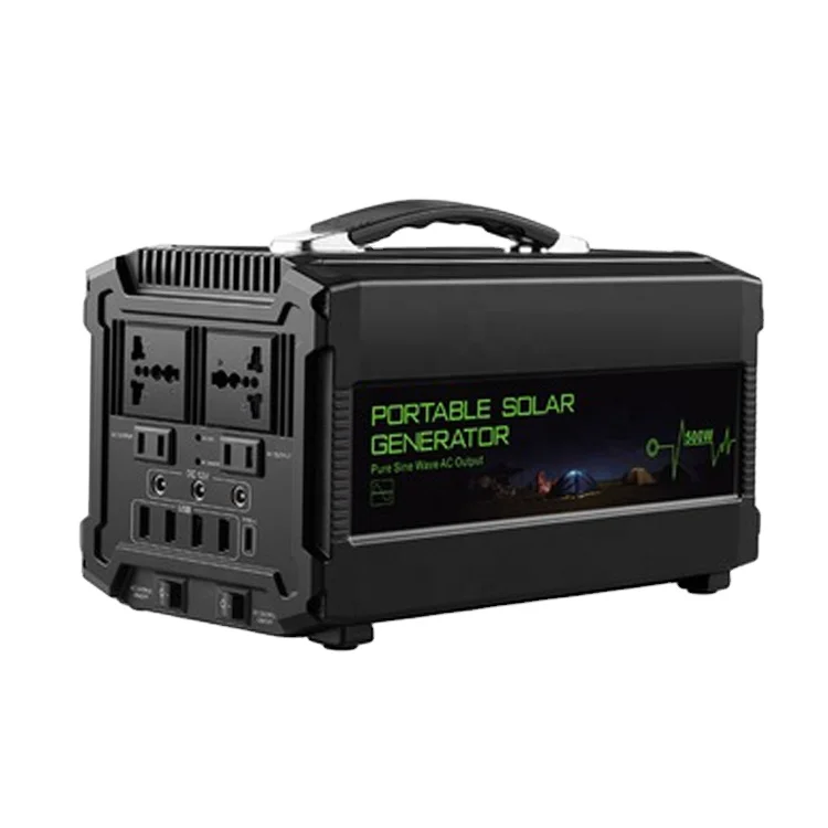 New Launch Mini Off Grid Solar Energy System 300W 500W 1000W Solar Power Bank Portable Solar Generator For Vanlife Camping RV