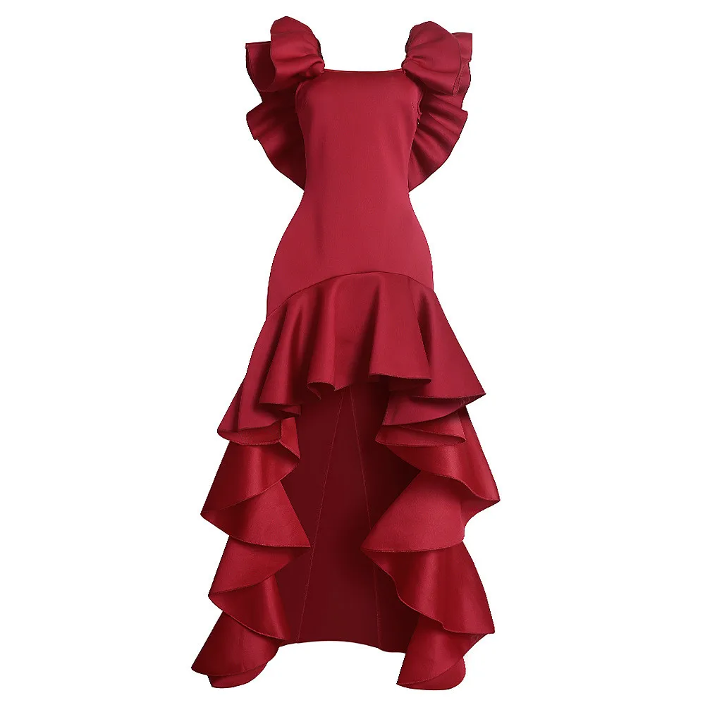 Beautifical African women dresses 2023 New design wax printed skirt  African women wedding Dress ML47Q26