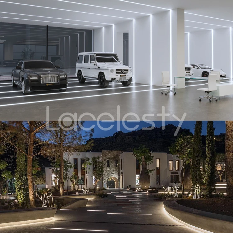 IP67 IP68 waterproof outdoor garden profile Wall Washer inground Led recessed inground linear inground light