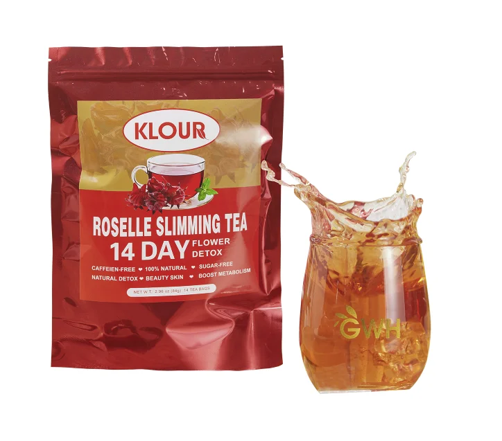 OEM Private Label Slim Detox Tea Natural Herbal Diet Tea with Flat Tummy Benefits Contains Dried Fruit for Weight Loss