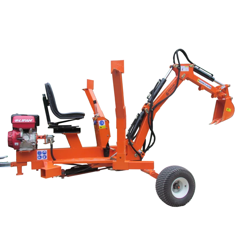 ATV жгутов 9HP 15HP бензиновый двигатель приведенный в действие мотор с обратной лопатой мини-экскаватор фермы леса сада