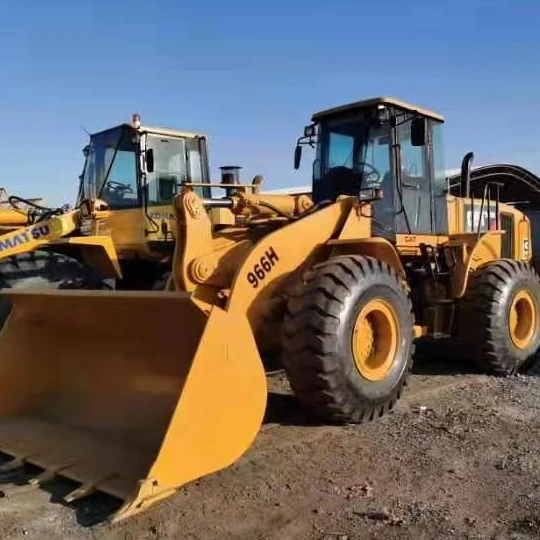 USED   ORIGINAL  JAPAN  MADE  CAT  966H   WHEEL  LOADER