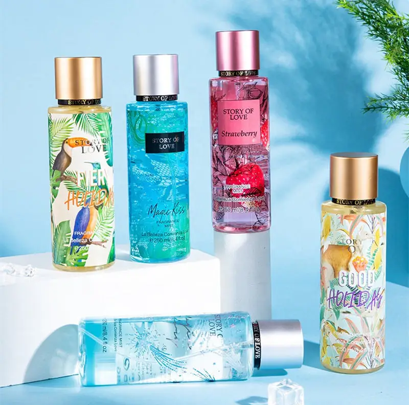 Victoria Body Spray Perfume And Fruit Fragrance Light Fragrance Large Bottle 250ml Perfume Ladies Long Lasting Flower Parfum