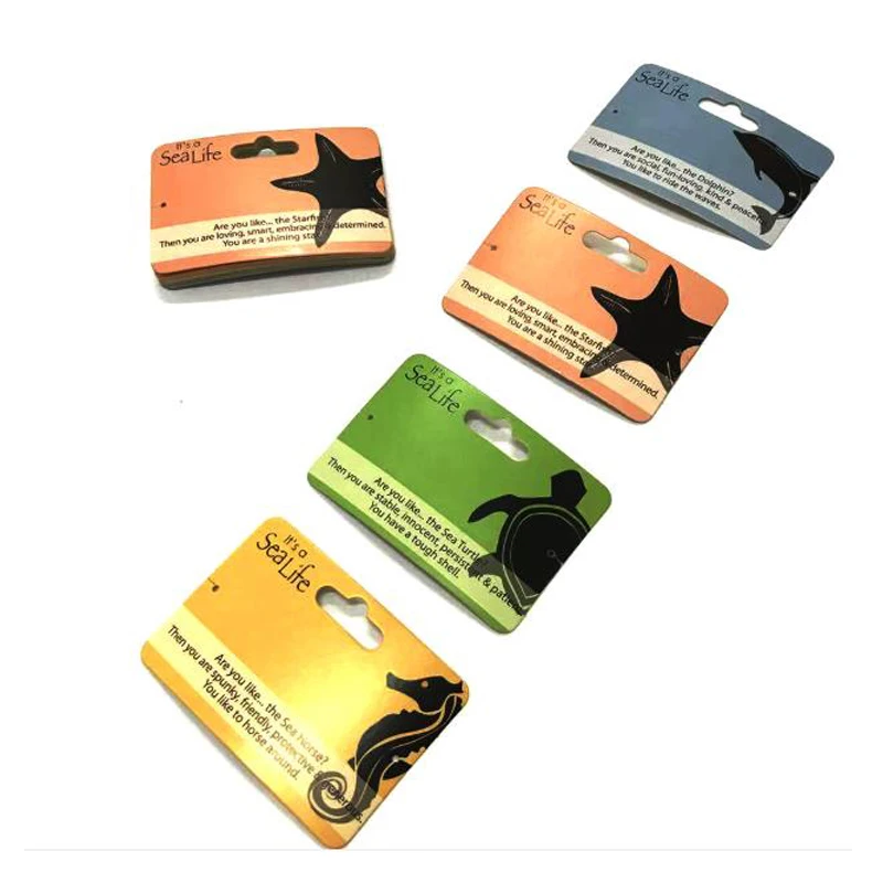 
Top Hot Product Wholesale Custom Durable Beautiful Promotion Cards 