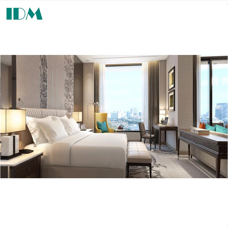 IDM-298 5 звезд роскошный костюм комнаты мебель кровать наборы для обеденной комнаты
