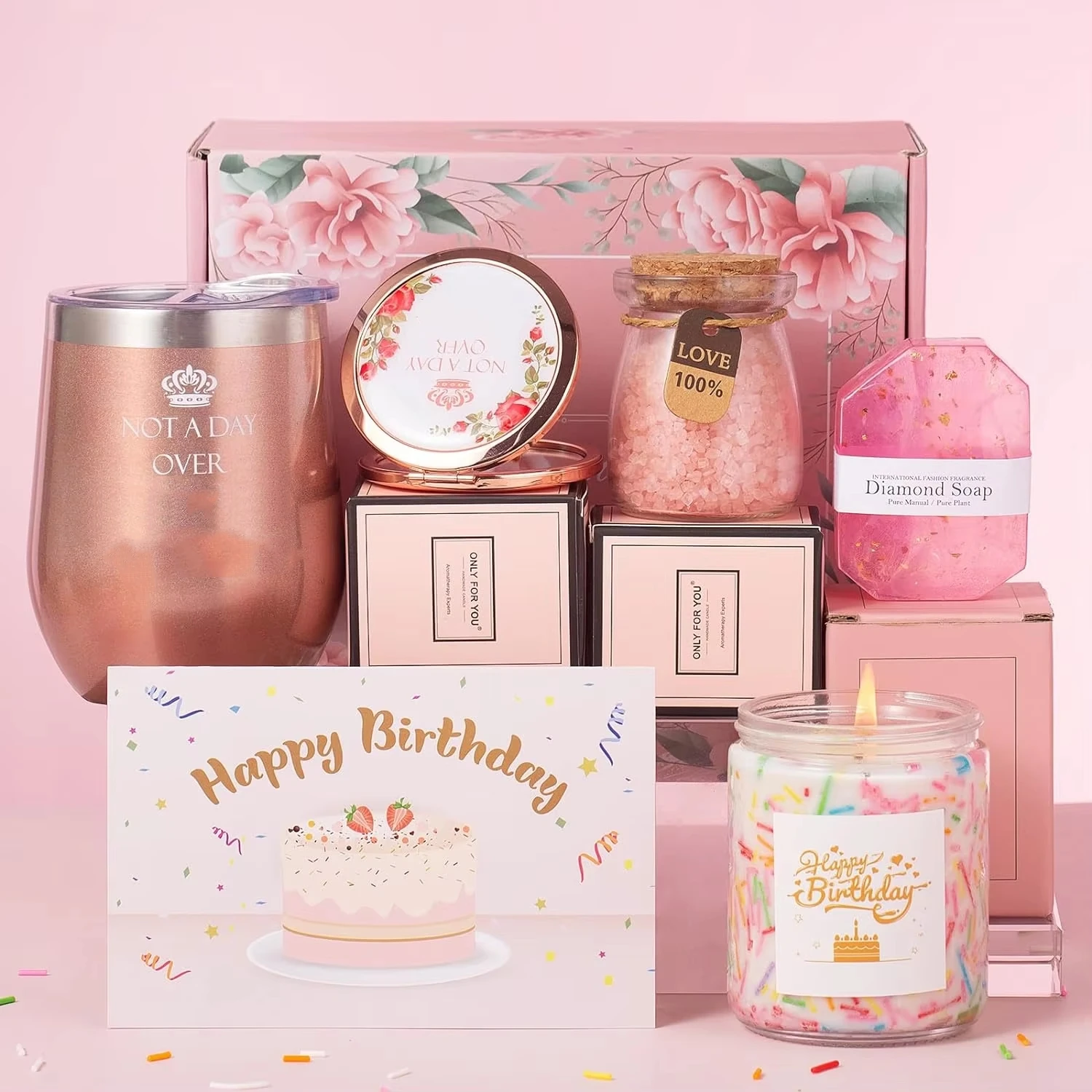 Birthday Gift Holiday Surprise Box Gift Set Insulation Cup Socks Aromatherapy Candle Holiday Surprise As A Gift To Express Mind