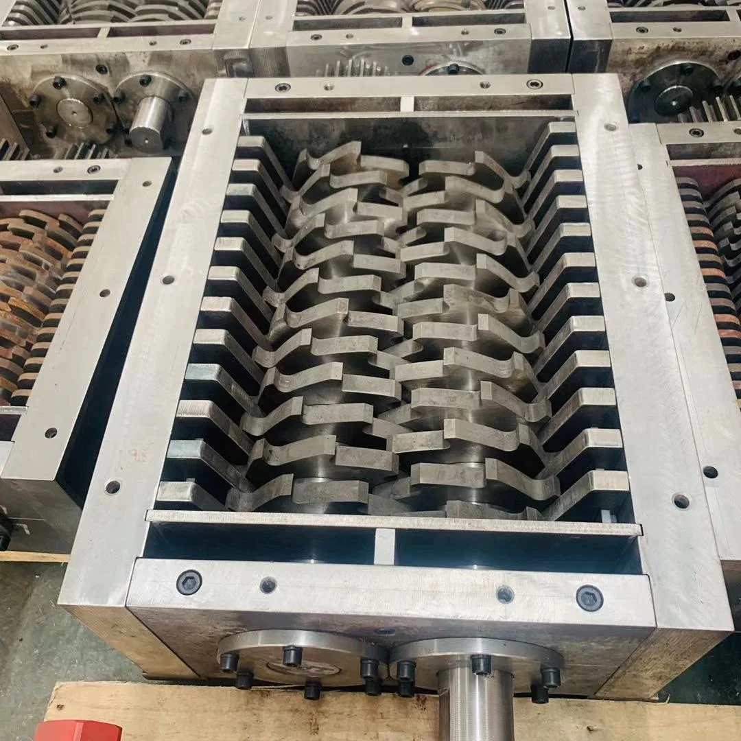 Dete Industrial 300-1200 model plastic waste wood/metal/rubber/plastic /steel scrap /shredder chamber box case