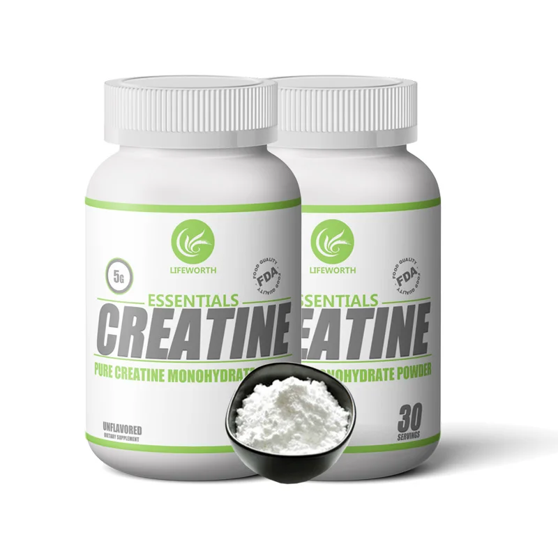 Lifeworth Wholesale Sports Nutrition Bulk Creatine BCAA Private Label,Halal Creatine Monohydrate
