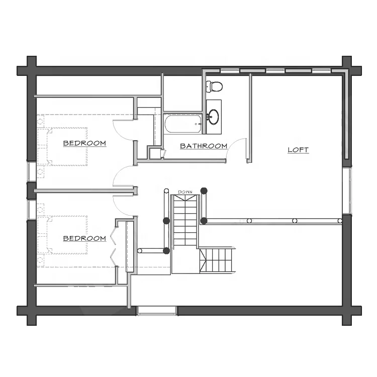 Luxurious Wooden House with Traditional Design Exquisite Cabin for Villa Application Natural Luxury Experience