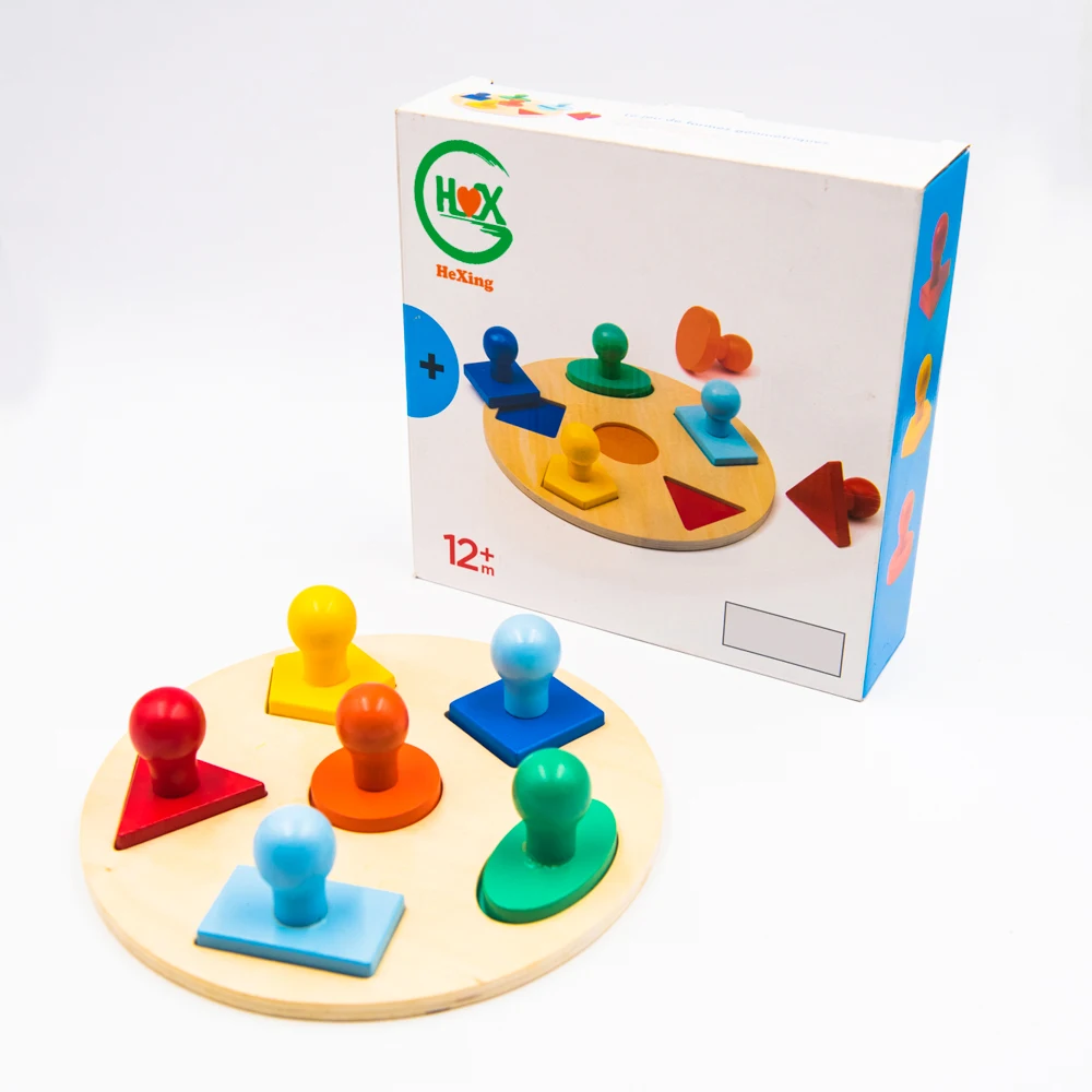 2024 Hot wood learning tools Geometric score creative toys, puzzle board puzzles DIY toys