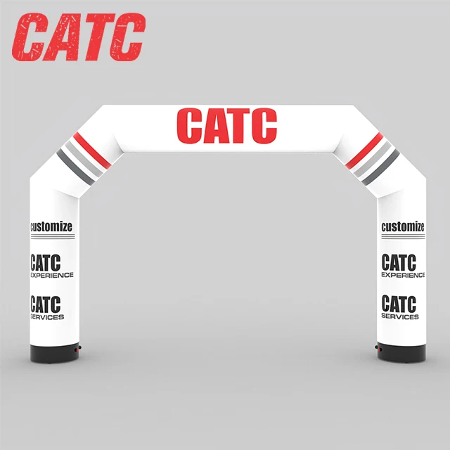 CATC Free Design Service Inflatable Balloon Arches Easy Install Custom Airtight Arch Good TPU Inflatable Castle Arch for Sport