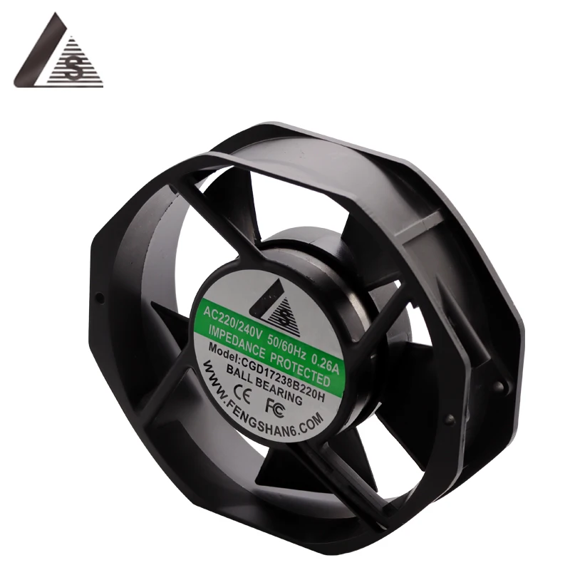 220V NMB 12738 172X150X38MM large air volume axial exhaust ventilators fanatics cooling fan