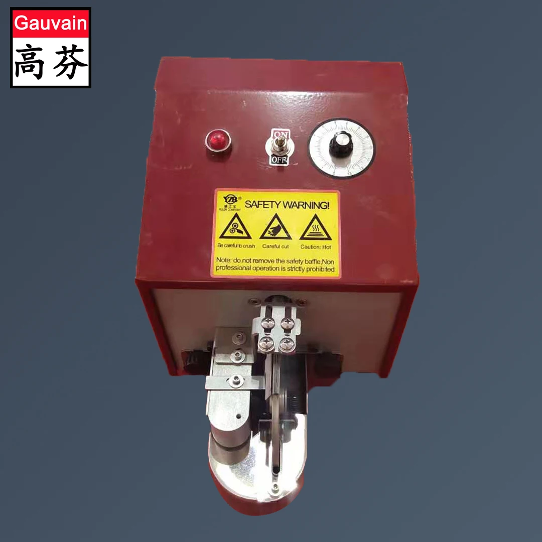 Single side electrical leather edge painting machine for Belt Bags