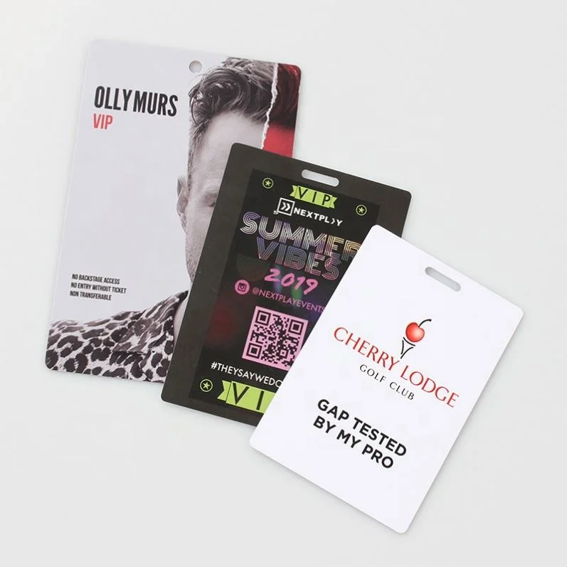 Hot Sale Hard Plastic PVC Id Card With Design Photo