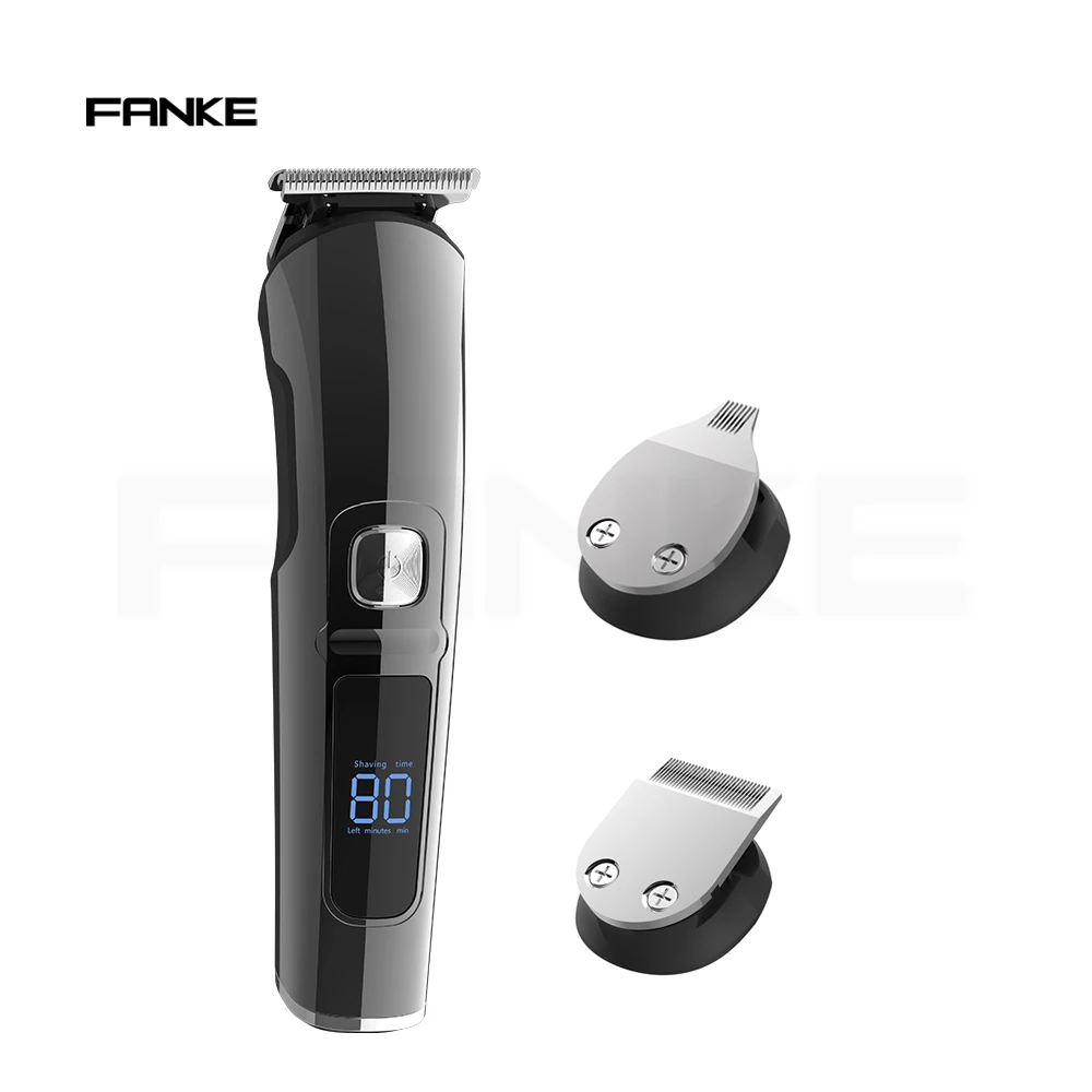 Factory price usb charging waterproof home electric hair trimmer set 3 in 1 professional cordless electric hair clipper