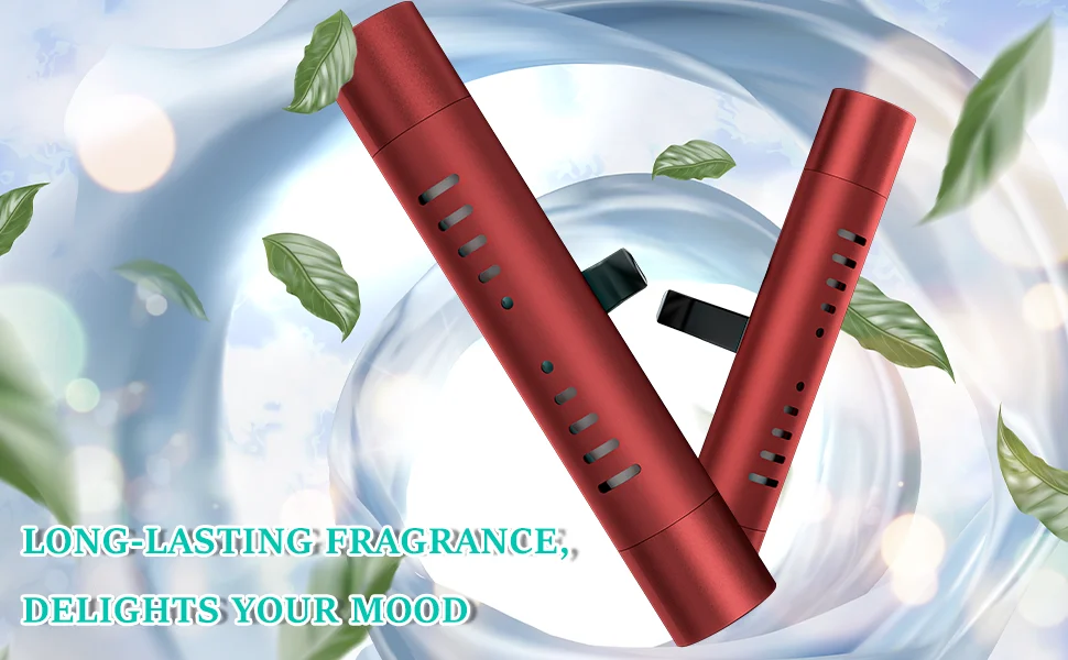 Car  Vent Clips Small portable Air Fragarence Essential Oil Diffuser Sticks