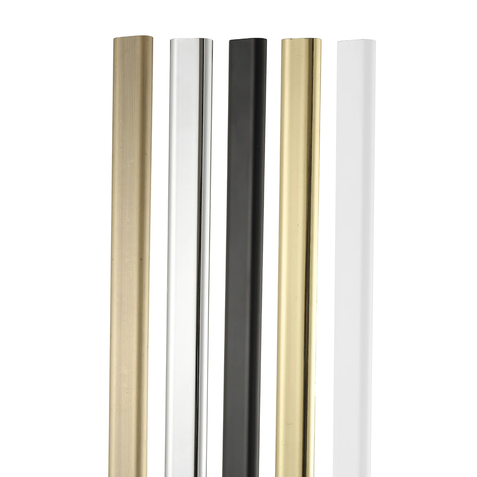 Manufacturers supply hanging rod iron art bathroom shower curtain pole wardrobe wardrobe hanging rod