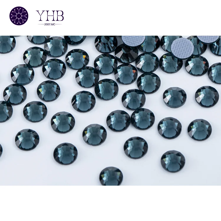 Silver Bottom Hot Fix Rhinestone Stone Bead Embellishments Bling Stones Rhinestones For Clothing Wholesale