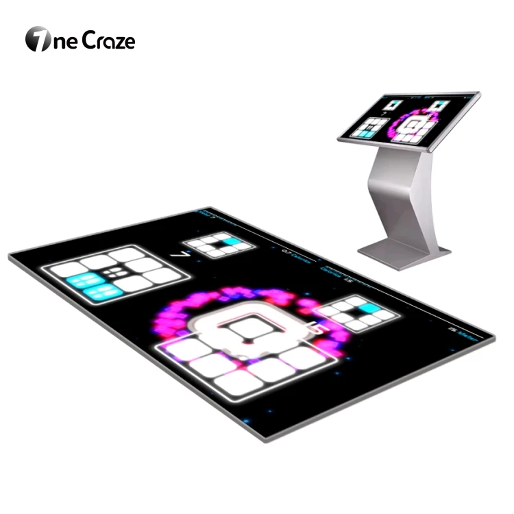 SAIO наземная система для спортивных игр аппарат Датчик kinect светодиодный дисплей сенсорный экран напольный интерактивный спортзала