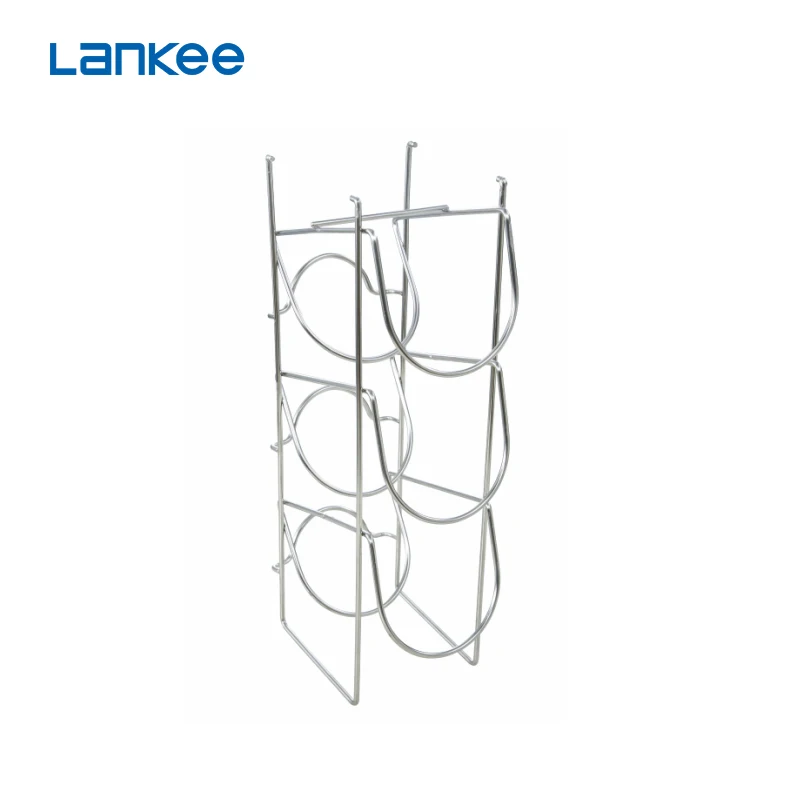 Kitchen pot and lid rack storage rack