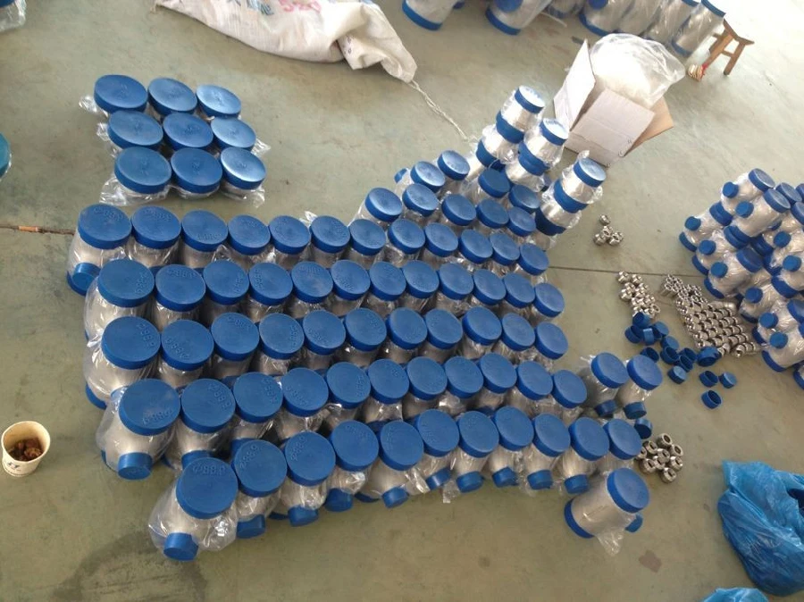 Customized BW fittings ASTM A815 WPS32750 seamless welding elbows