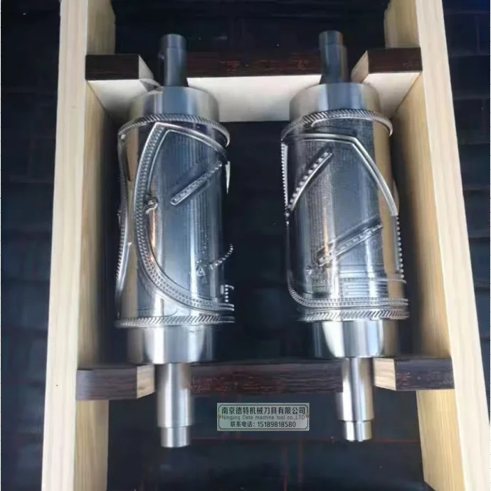 Dete DC53 Material Ultrasonic die Cutting Roller mold Embossing Roller manufacturers