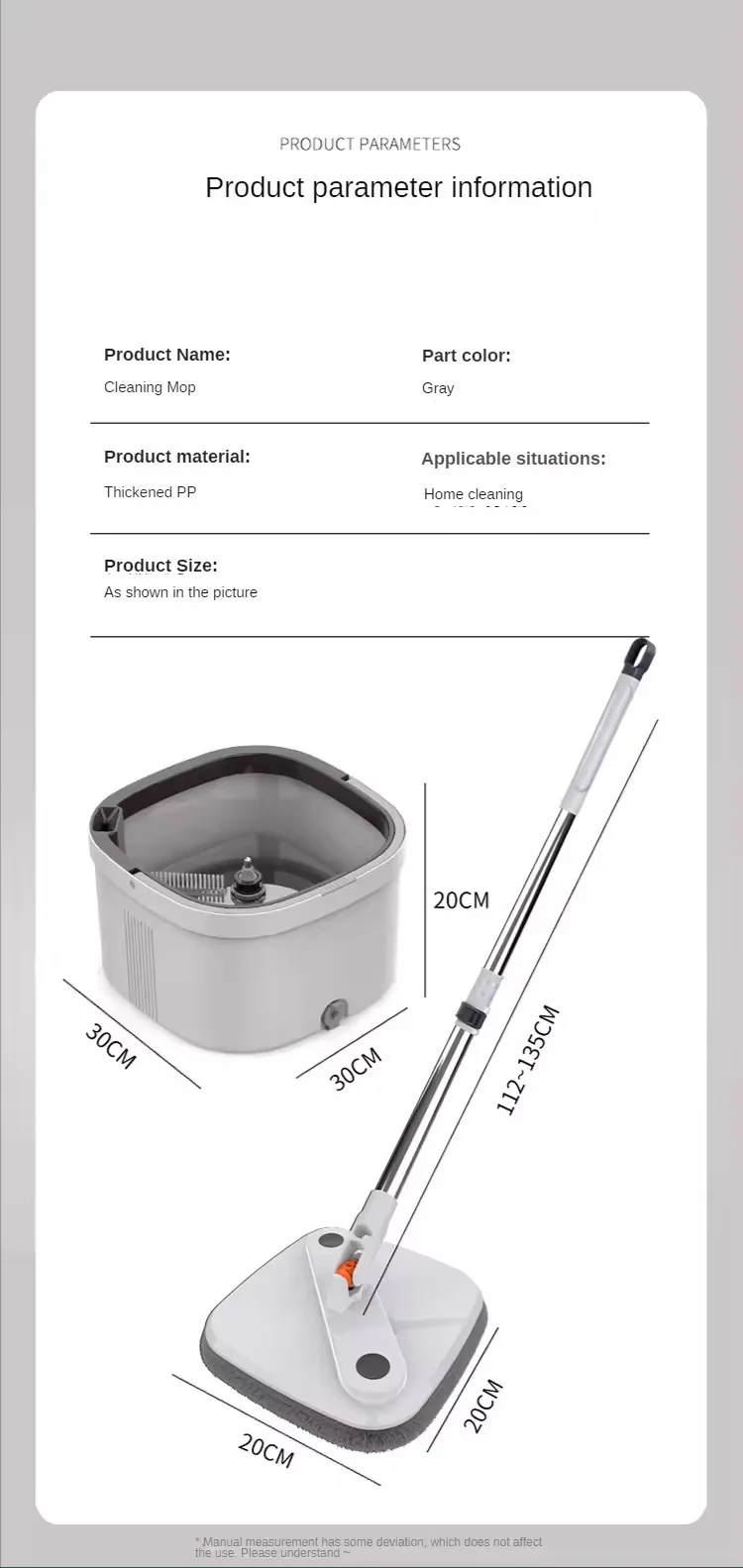 floor cleaning adjustable rotating clean microfiber spinning mops 360 degree rotatable magic mop and bucket set