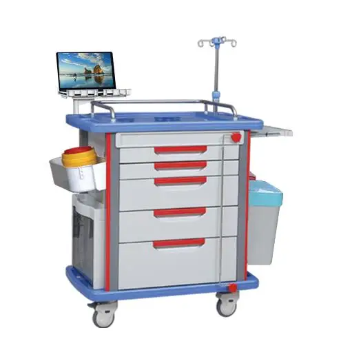 Hospital Emergency Medical Trolley For Sale