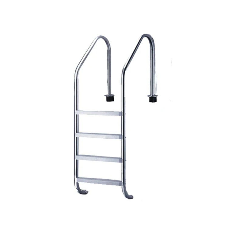 Factory Supply Stainless Steel Pool Ladder For Inground Pool Customized 2-3-4-5 Steps Anti-slip Pool Ladder