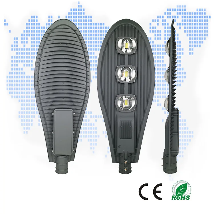 LED street lighting die cast sword housing luminaire outdoor installation pole photocell 30w 50w 100w 150w led street lights