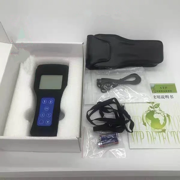 ATP bioluminescence detecting system tester meter