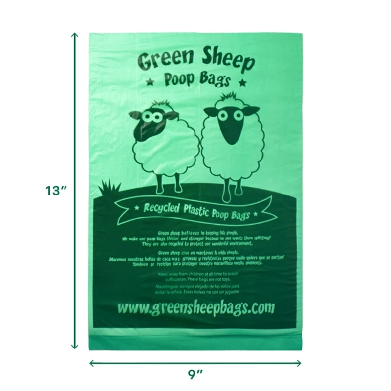 Best Luxury Eco-Friendly Pet Supplies Recycled Plastic Scented Dog Poop Bags Sustainable Environmentally Outdoors