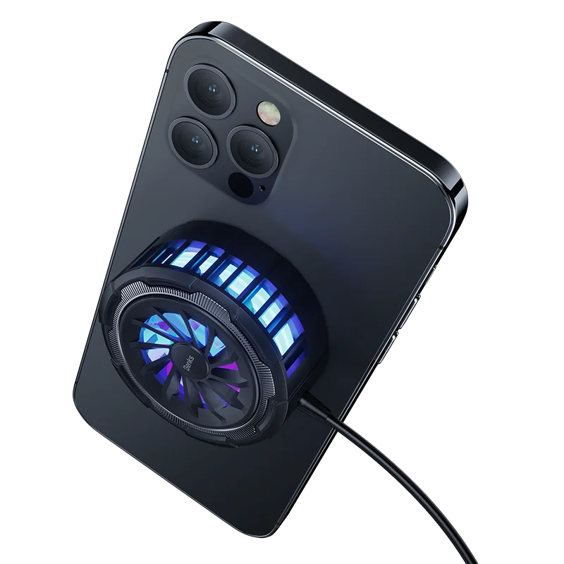 Colorful Lighting Effect Led Lamp Charger Mini Portable Charger For ip13 3 Seconds Heat Dissipation Wireless Cooling Charge