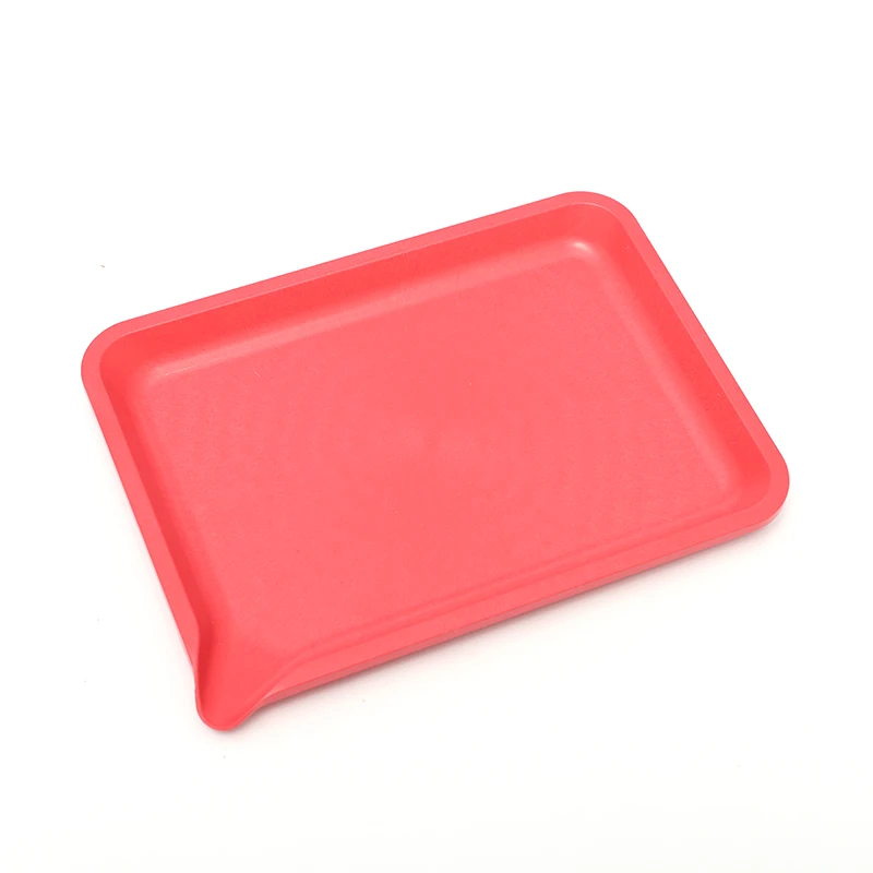 Wholesale Customizable Degradable Eco-Friendly Material Colorful Cigarette Tray with Spout Bulk Tobacco Herb Tray