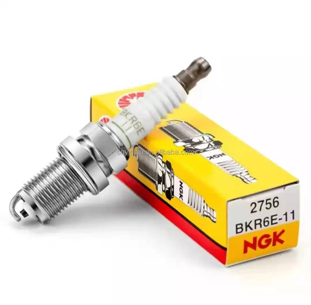 Универсальный NGK никелевый сплав Свеча зажигания BKR6E-11 2756 с резистивного типа свеча