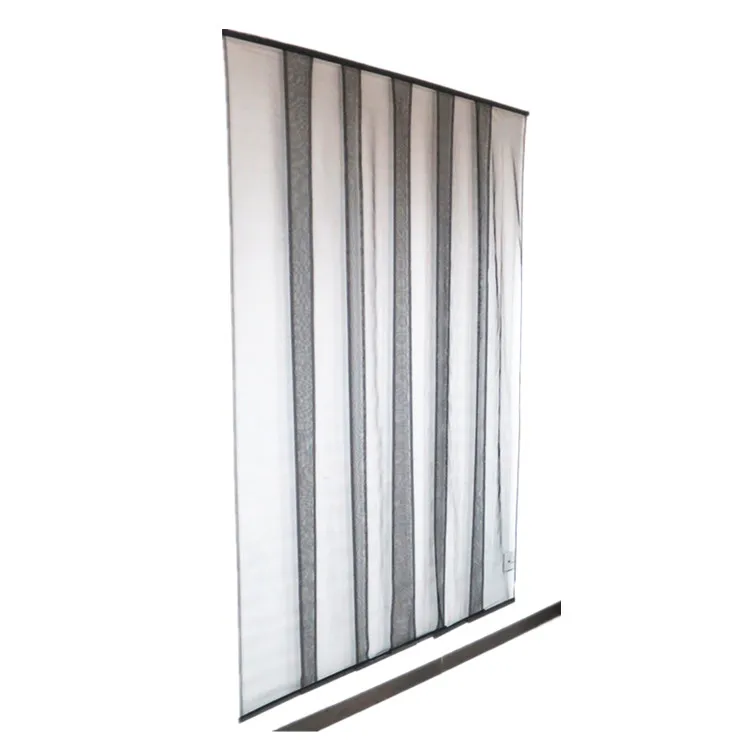 Custom Size 100% Polyester Insects Screen Mosquito Net hanging fly screen Door Curtain
