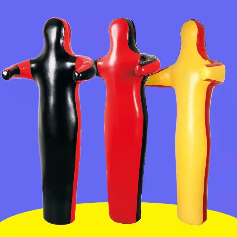 Taekwondo Fighting One-Legged Dummies Wrestling Boxing Fighting Sanda Hanging Sparring Dummies Unfilled