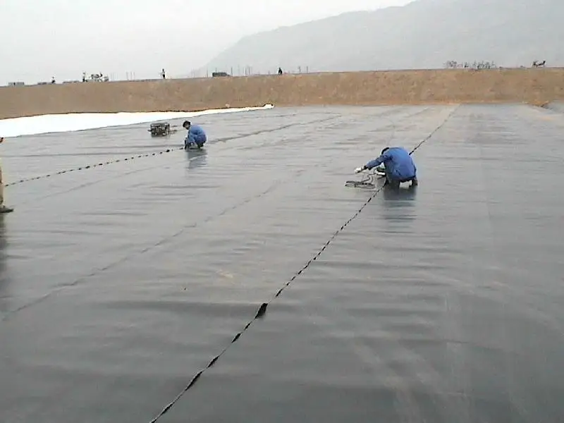 HDPE EPDM Waterproof Geomembrane 1mm semi permeable geomembranes