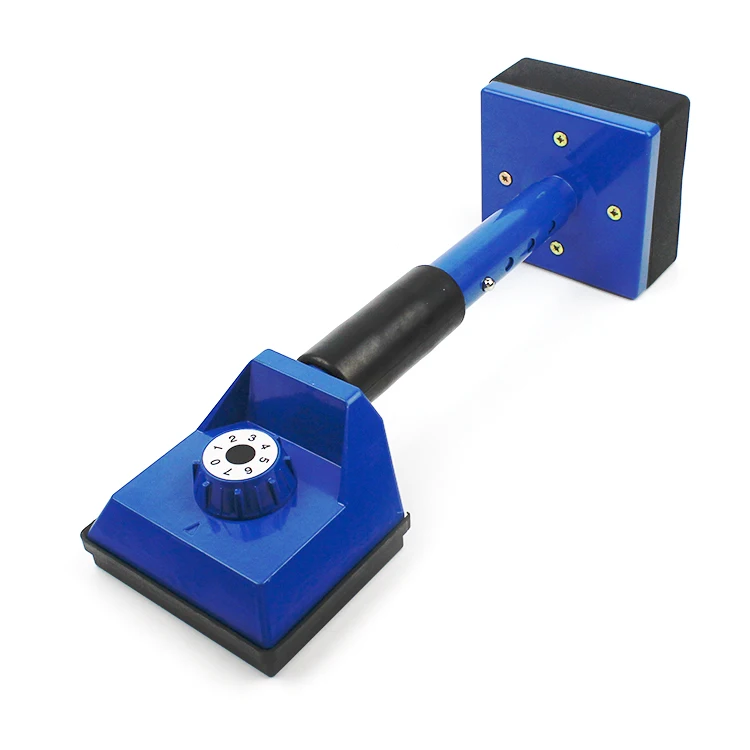 Blue Deluxe Adjustable carpet knee kicker Aluminium Powder Coated carpet stretcher knee kicker From PDM