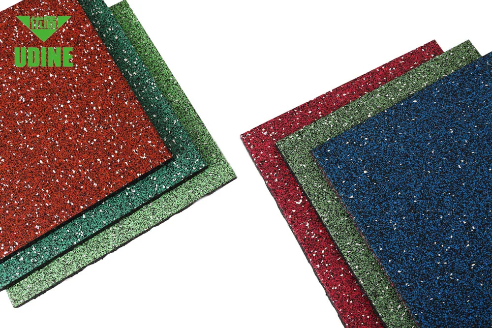 China Recycled Anti Slip Rubber Floor Mat With Beveled Edge EPDM Rubber Crossfit Fitness Gym Floor Roll Tile Strips Piso De Goma