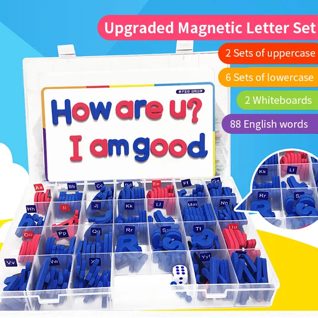 Learning Educational Toys Teaching English Aids EVA Foam Letter Magnets Alphabet Letter Toys For Children