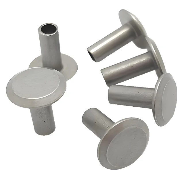 Custom threaded rivets CNC Machining Part Stainless Steel/Aluminum/Brass solid galvanize leather rivets CNC Milling Part Service