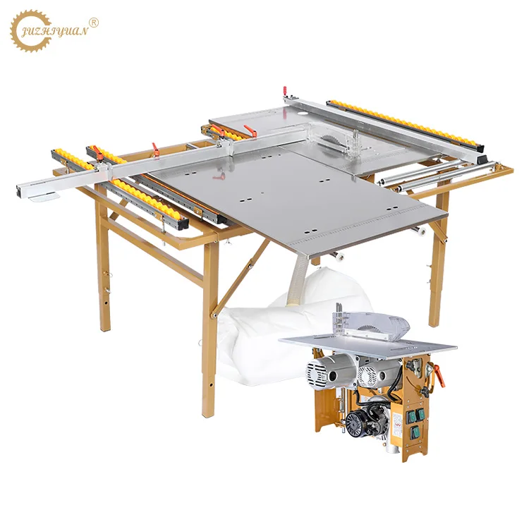 long service life   Dust free Woodworking cutting  portable panel  straight saw machine  cierra de mesa