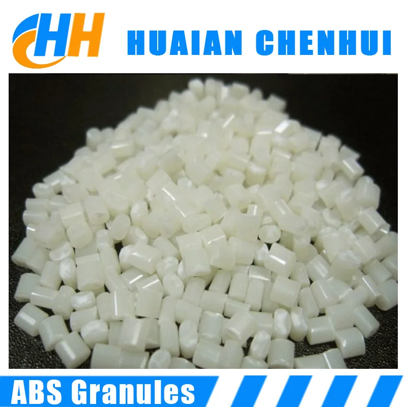 Milk white color ABS granule / Recycle Resin / ABS Black Granules