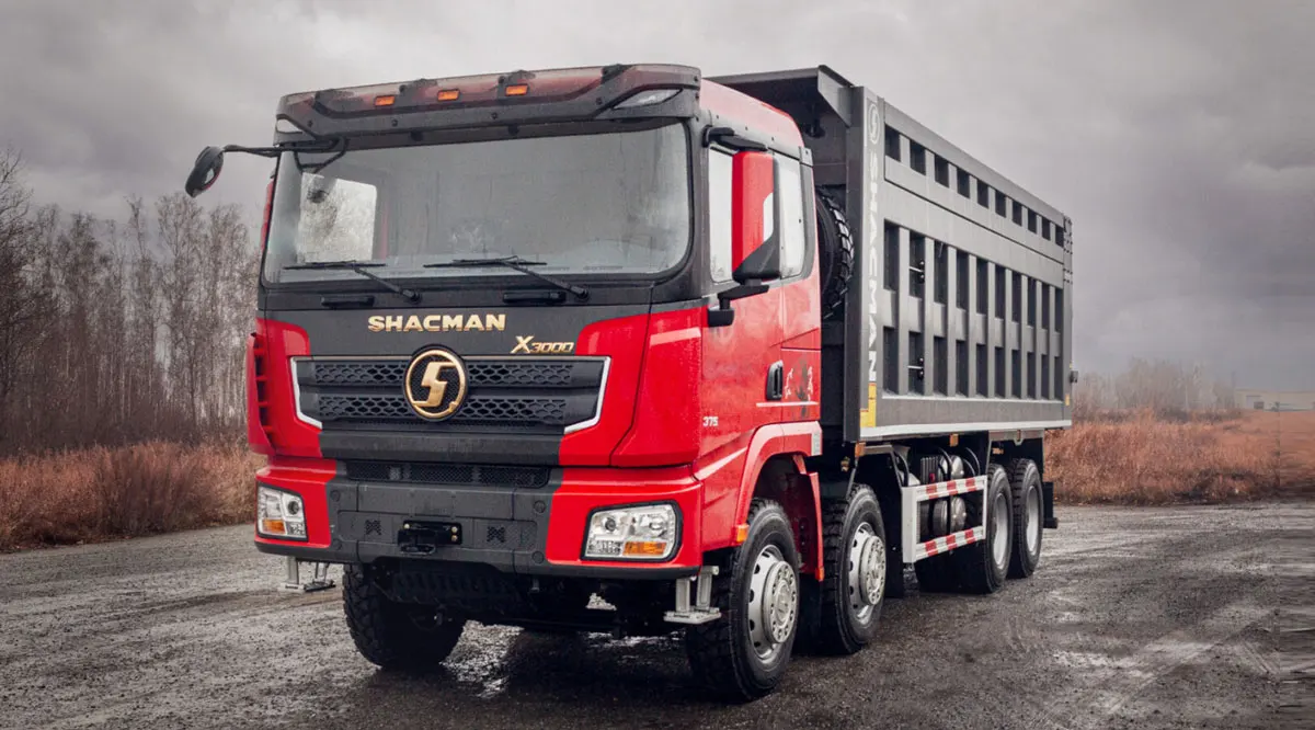 Heavy duty truck Shacman Delong 8x4 used tipper truck 40 ton dump truck 12 wheels for sale