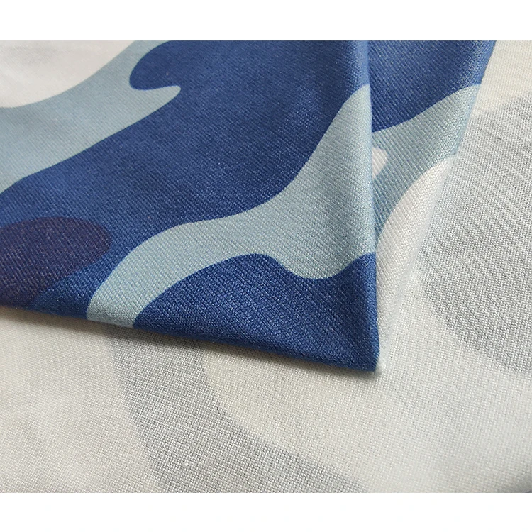 Chinese suppliers custom 95% Polyester Spandex DBP double brushed fabric