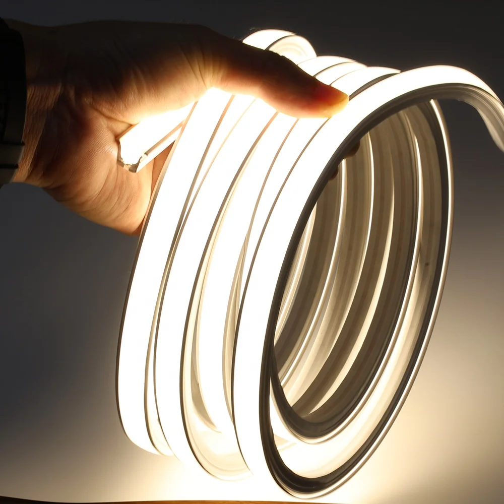 Цена от производителя теплый белый нейтральный светодиодный гибкий внутренний и наружный IP65 водонепроницаемый 12v24v неоновый свет