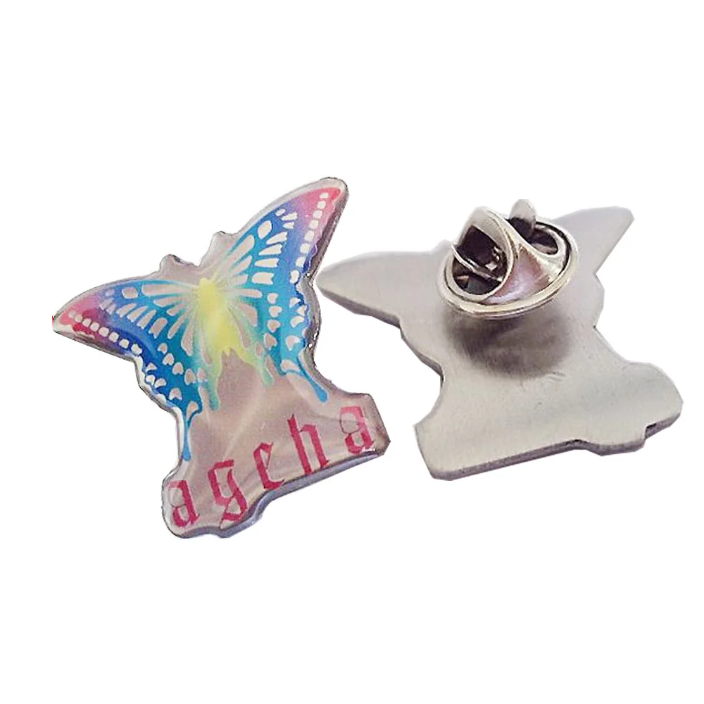 2021 Wholesale No Minimum Personalized Logo Pin Badge/Hard Soft Paper Card With Enamel Pin/Custom Metal Lapel Pins for Clothes